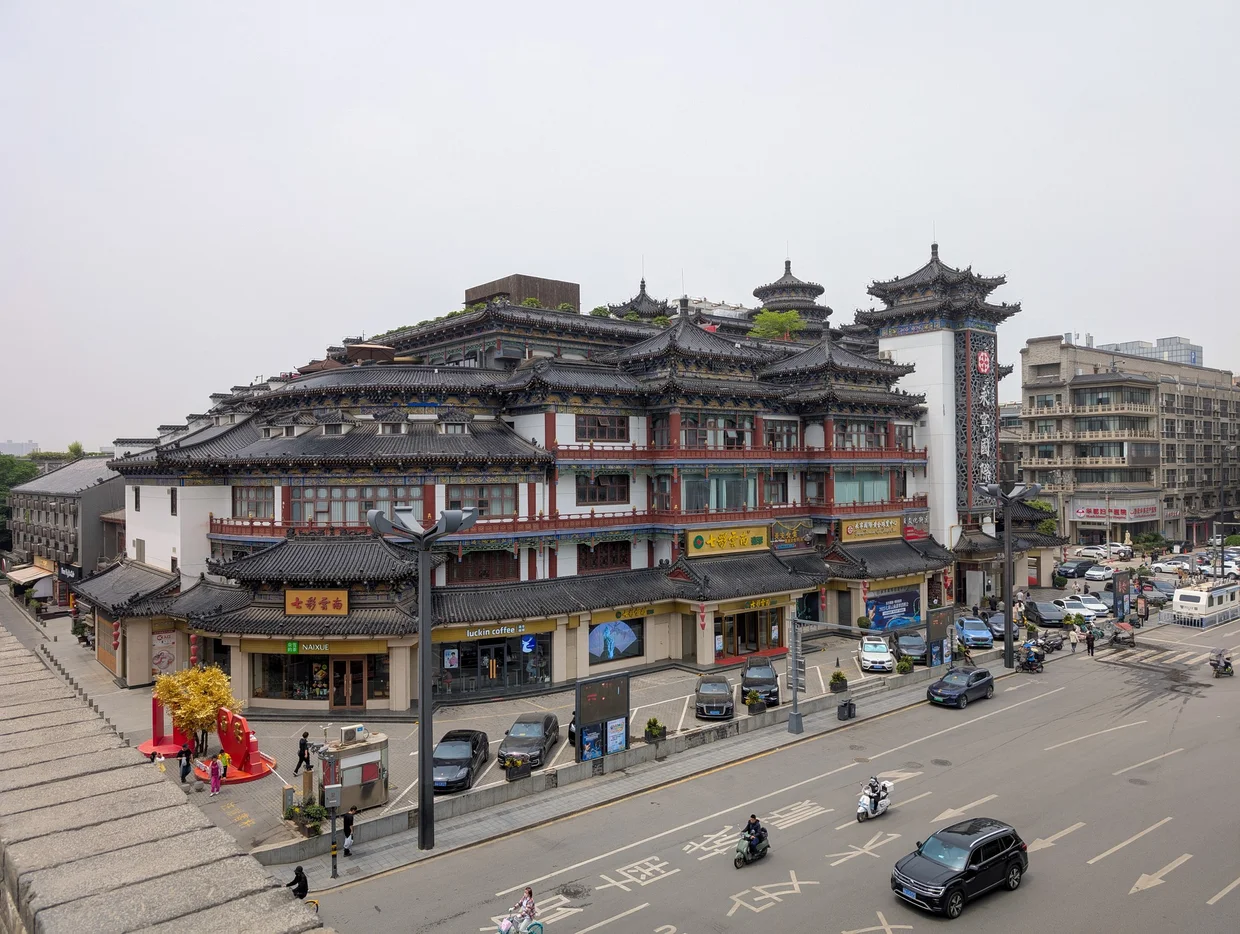 Traditional architecture in Xi'an