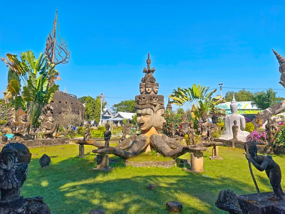 Buddha Park near Vientiane
