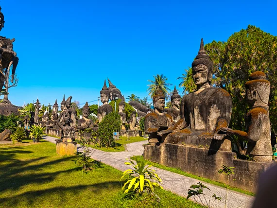 Buddha Park near Vientiane