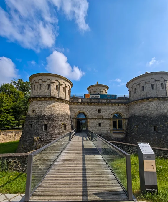 Fort Thungen / Dräi Eechelen entrance