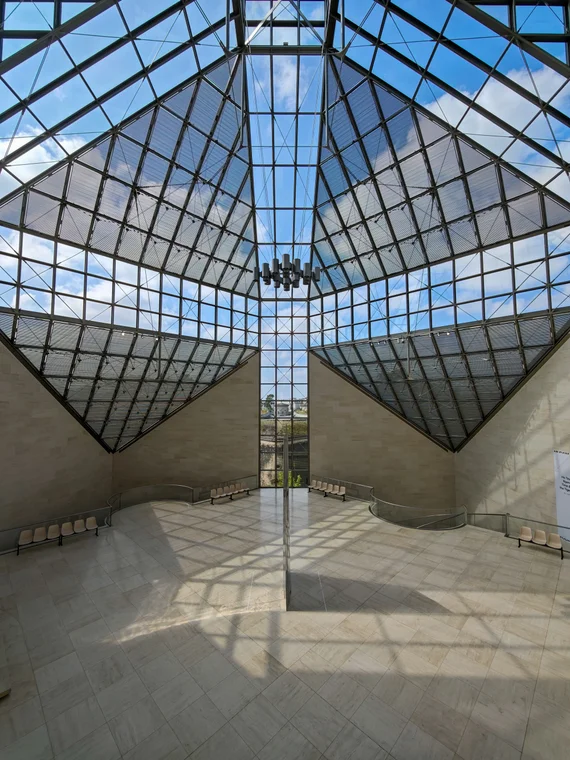 MUDAM atrium