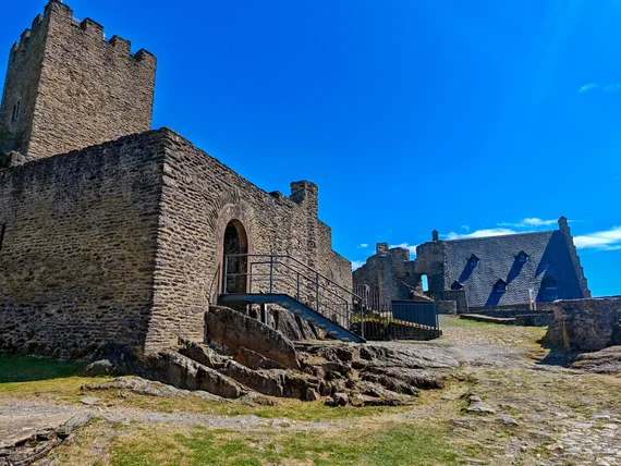 Bourscheid Castle walls