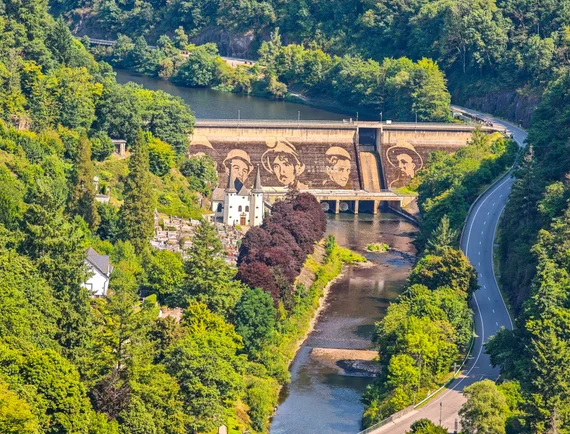 Vianden town and castle
