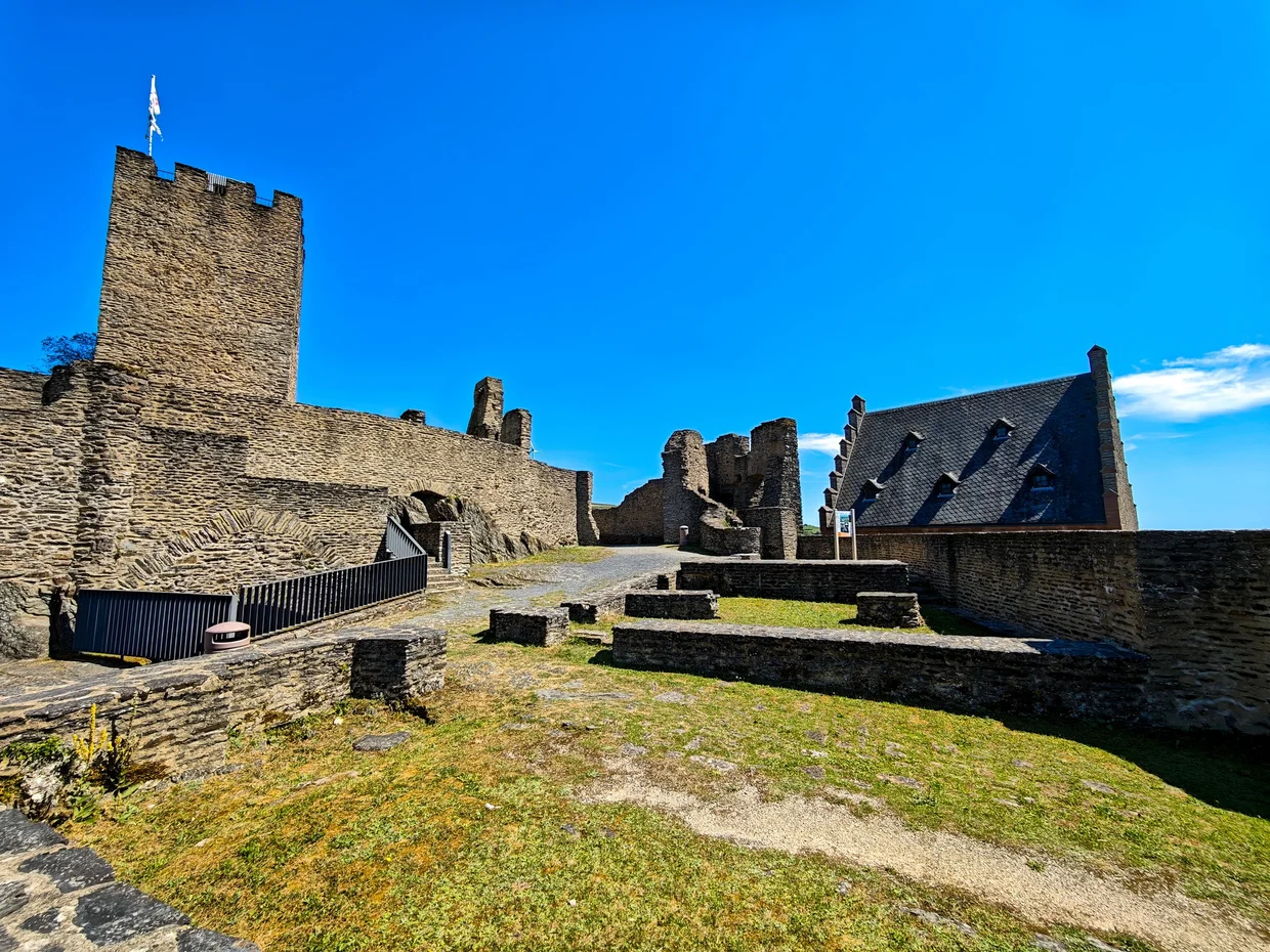 castle interior ruins