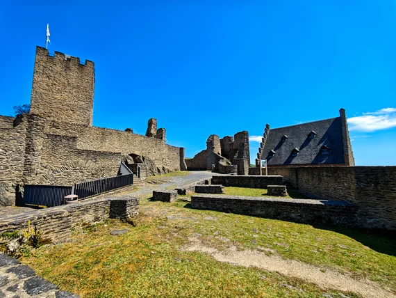 castle interior ruins
