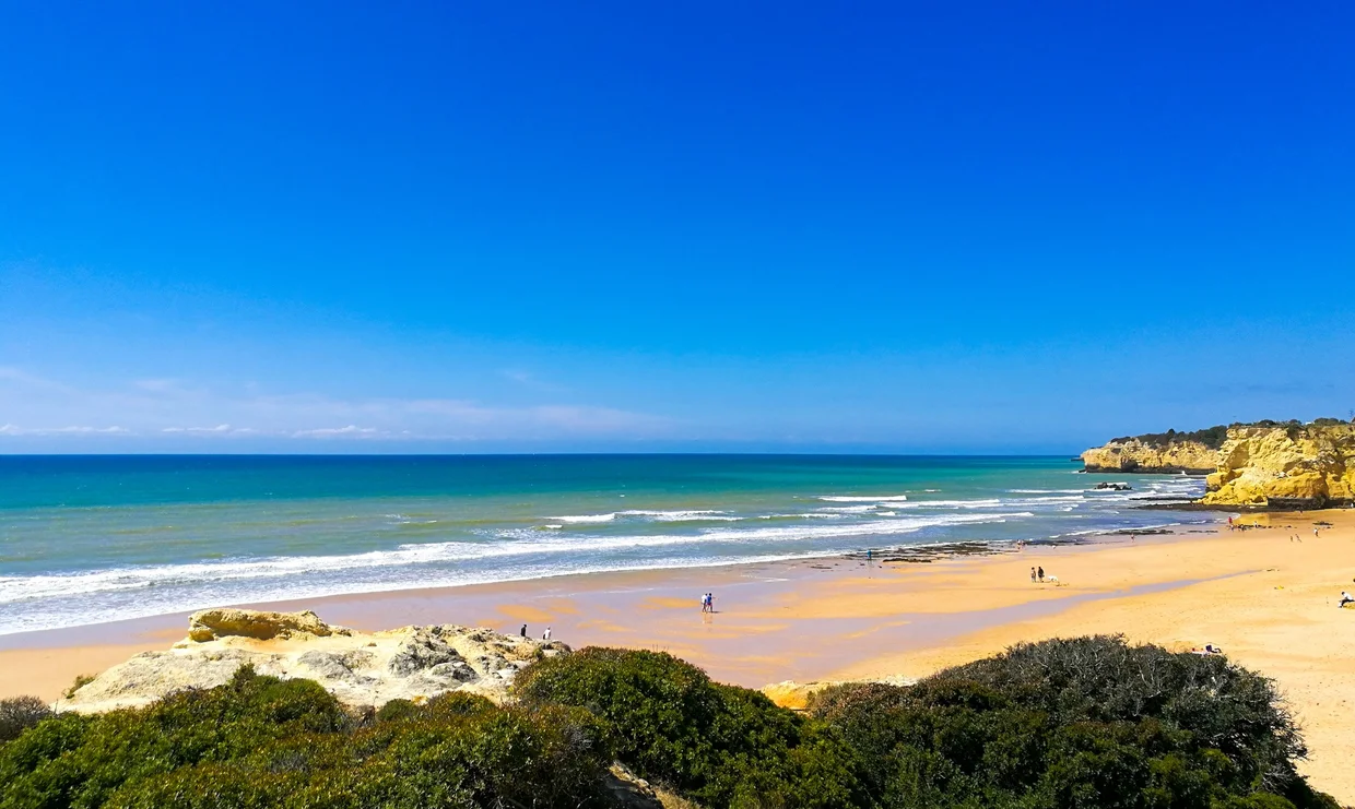 The Algarve coastline