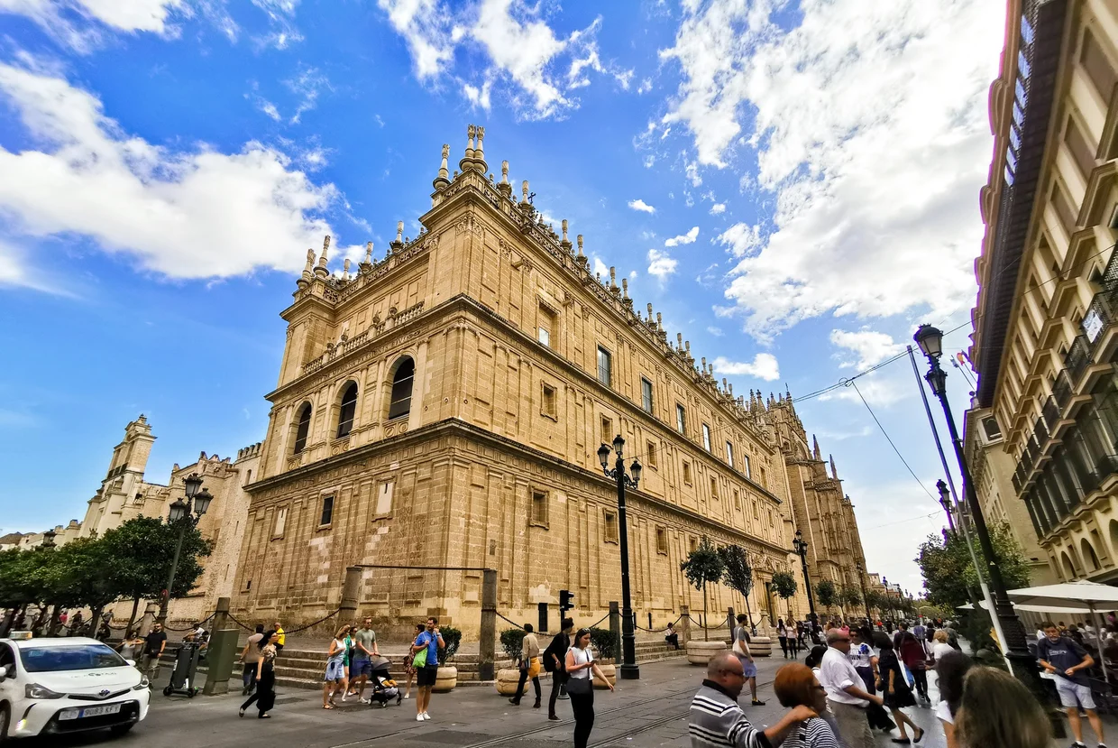Sevilla Cathedral from the street