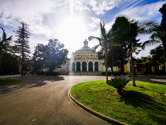 Pavilion in Parque de María Luisa