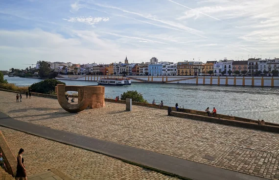 Guadalquivir riverfront looking toward Triana