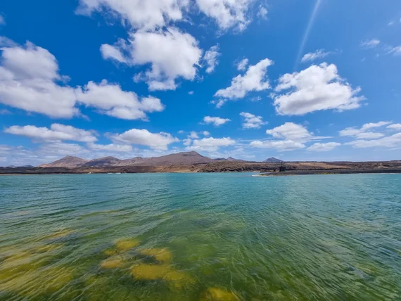 The green lagoon at El Golfo, because nature has a sense of humor