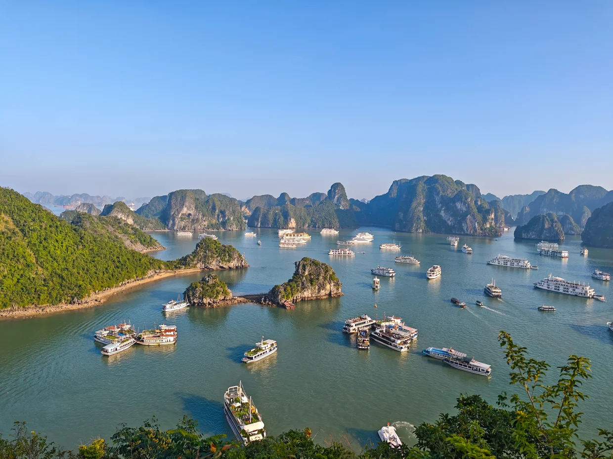 Panoramic view from Ti Top Island viewpoint